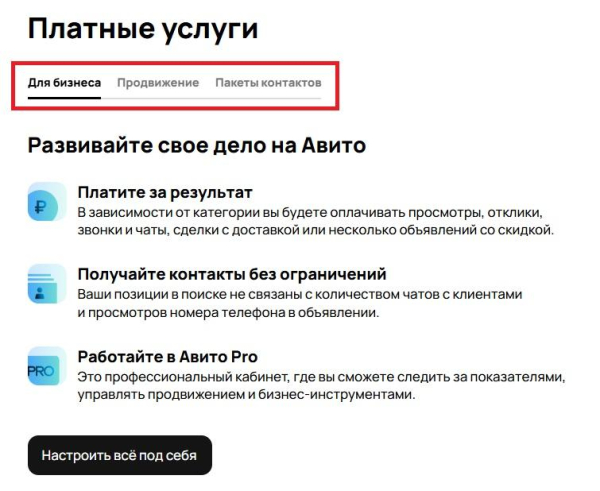 Как подать объявление на Авито