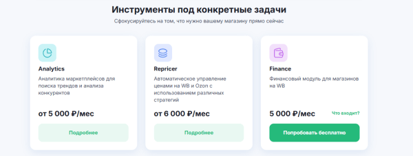 Подборка сервисов аналитики маркетплейсов: возможности и тарифы