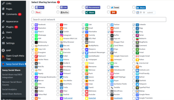 Подборка: 7 WordPress-плагинов для кнопок соцсетей