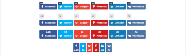 Подборка: 7 WordPress-плагинов для кнопок соцсетей
