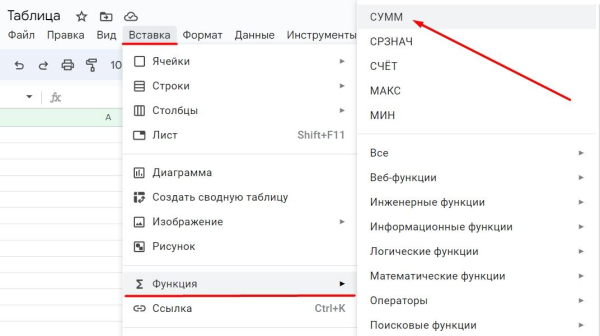 &laquo;Google Таблицы&raquo;: подробное руководство по работе с инструментом