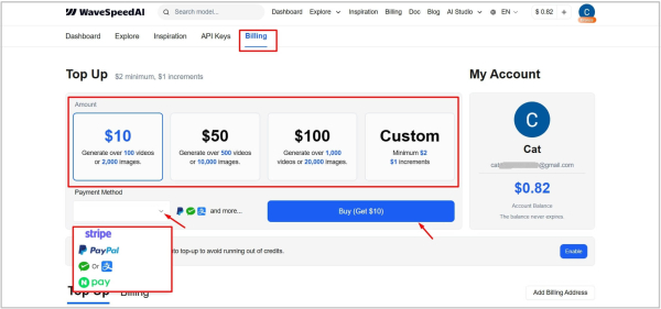 
Wavespeed AI: что это, как пользоваться в России, как пополнить баланс
