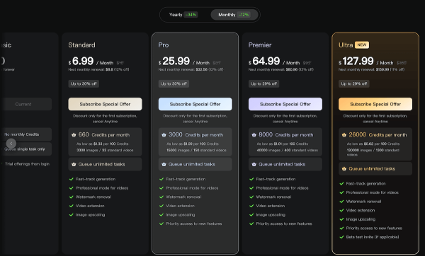 Подписка на Kling AI: сколько стоит, как оплатить в России, купить кредиты
 
Подписка на Kling AI: сколько стоит, как оплатить в России, купить кредиты