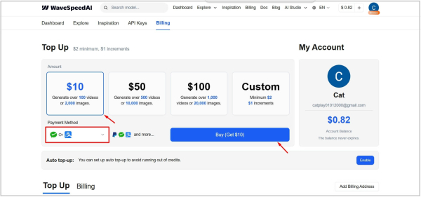 
Wavespeed AI: что это, как пользоваться в России, как пополнить баланс

